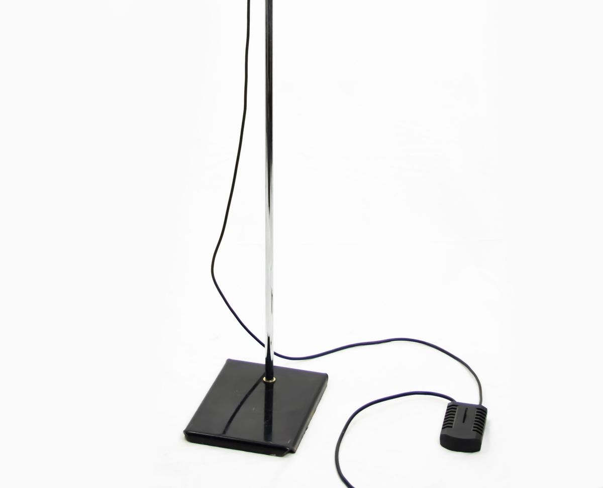 Lampada da Terra Cromata