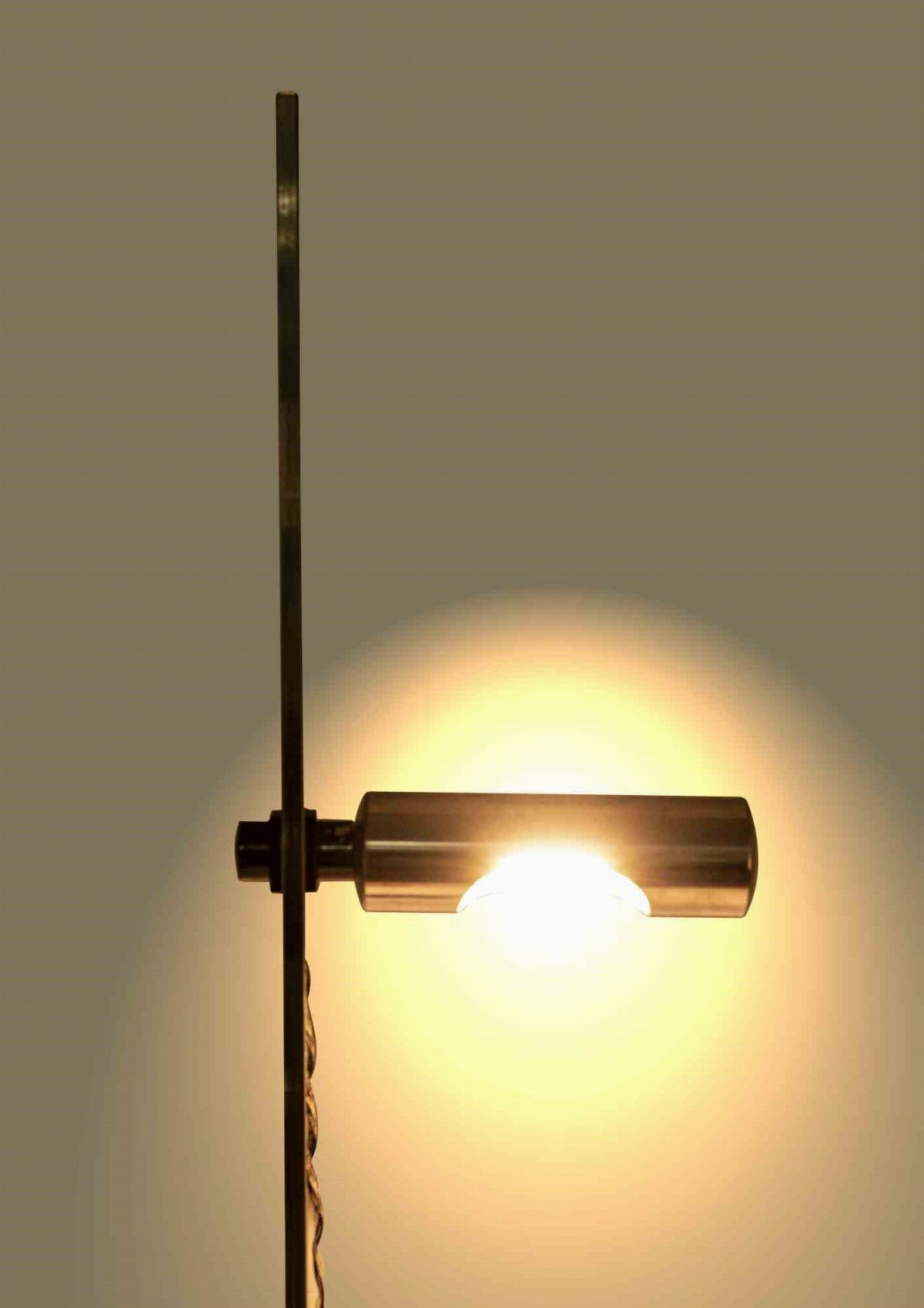 Lampada D'epoca in Acciaio Cromoluce