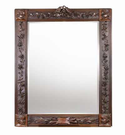 Specchio di Legno Vintage
