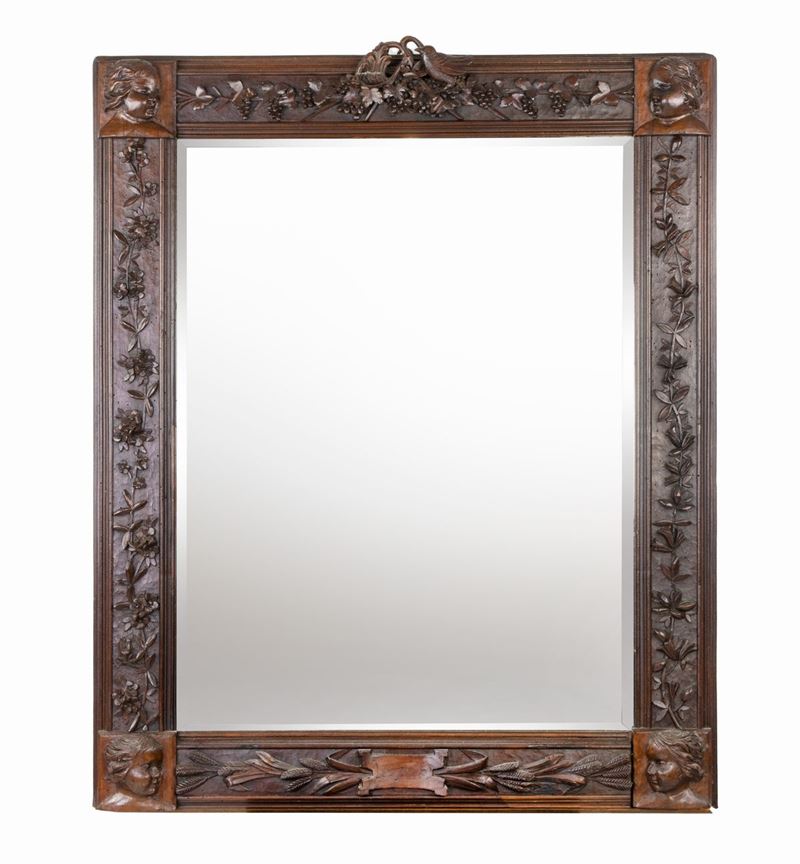 Specchio di Legno Vintage