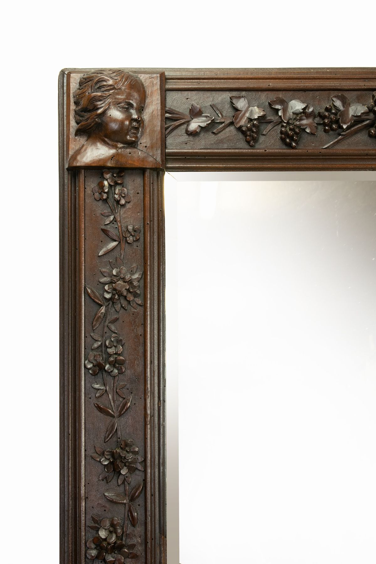 Specchio di Legno Vintage