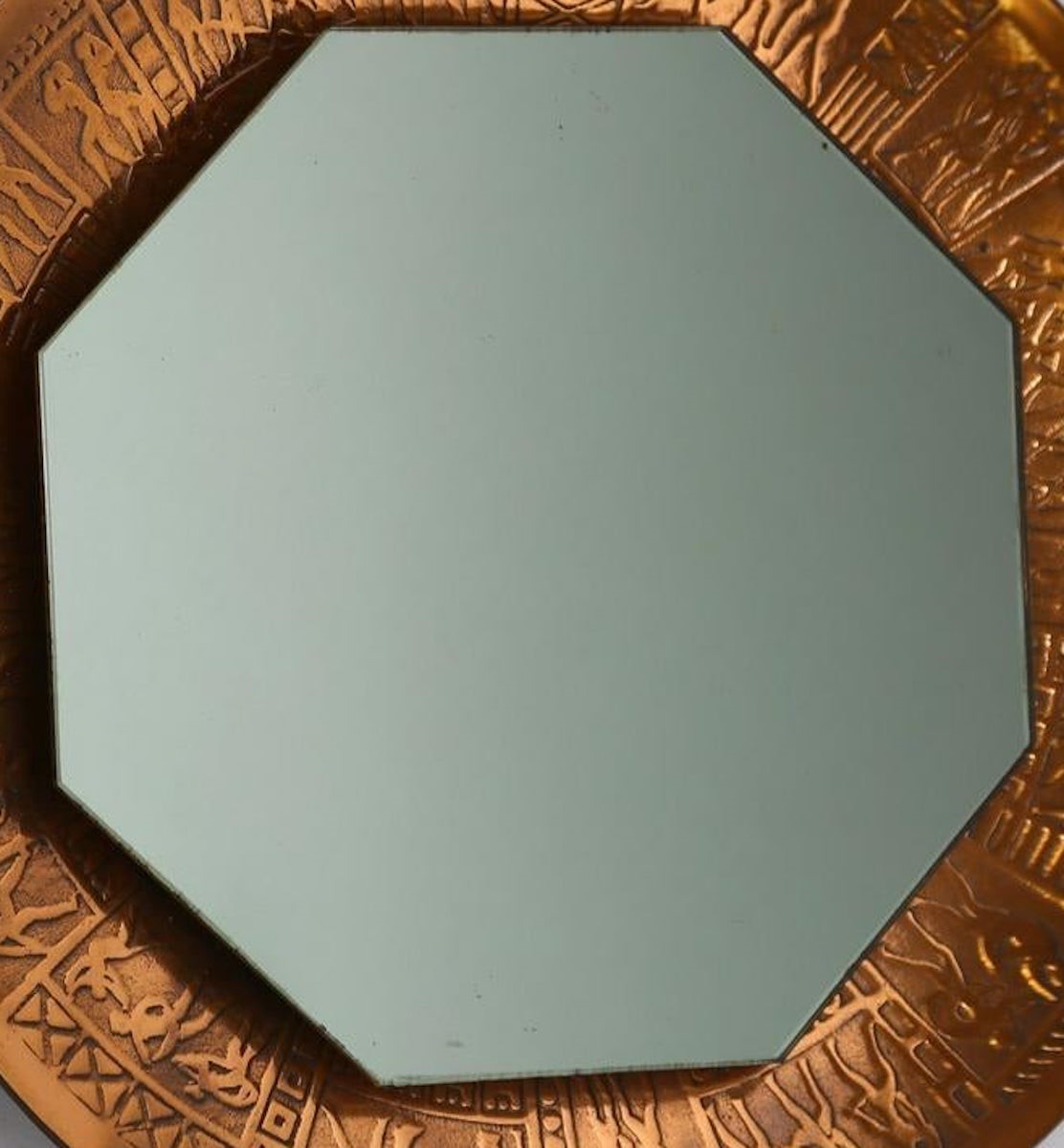 Specchio Furgeri in Ottone