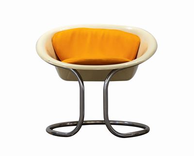 Poltroncina Vintage in Fibra di Vetro
