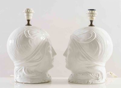 Coppia di Lampade nello Stile di Tommaso Barbi