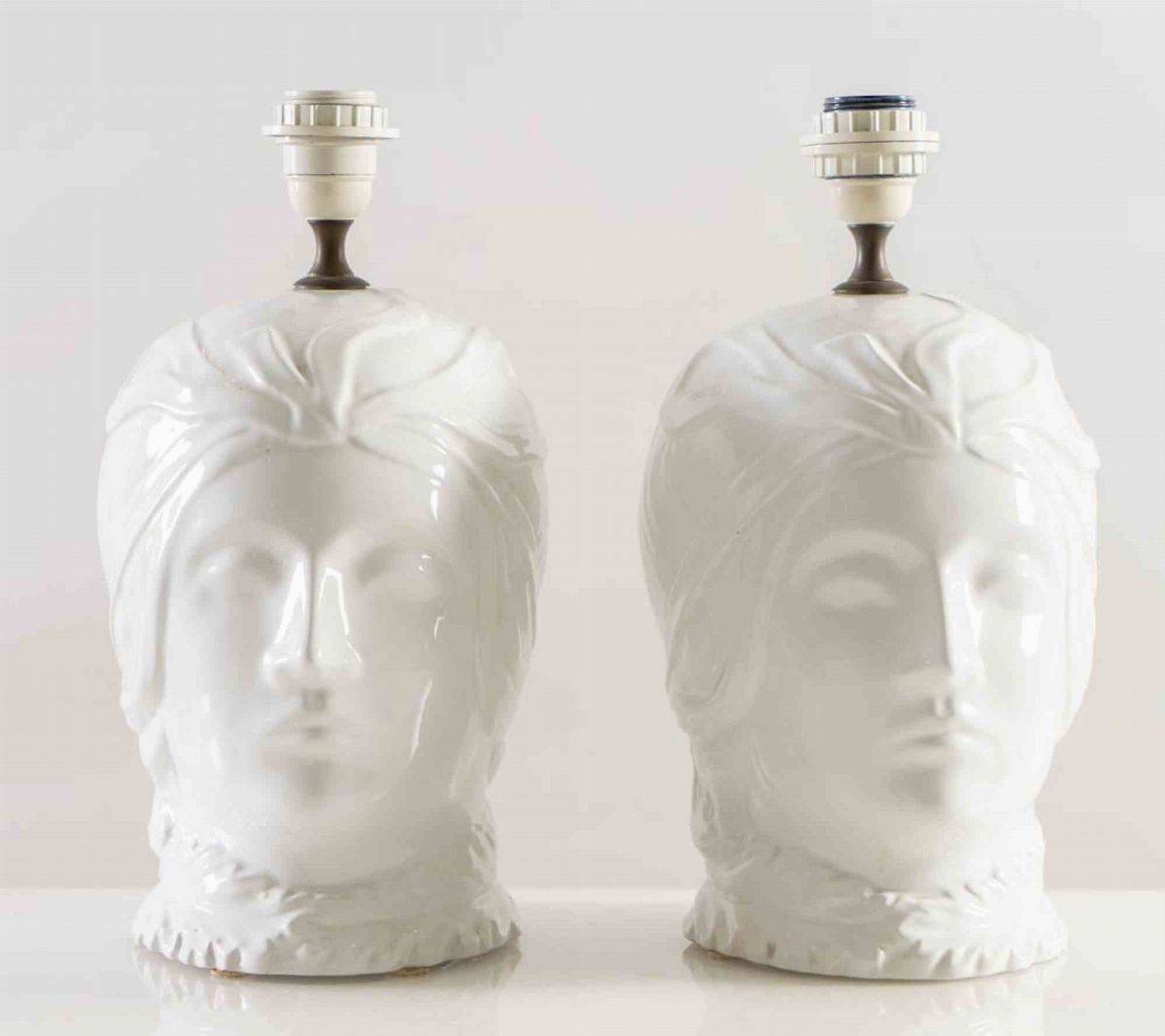 Coppia di Lampade nello Stile di Tommaso Barbi