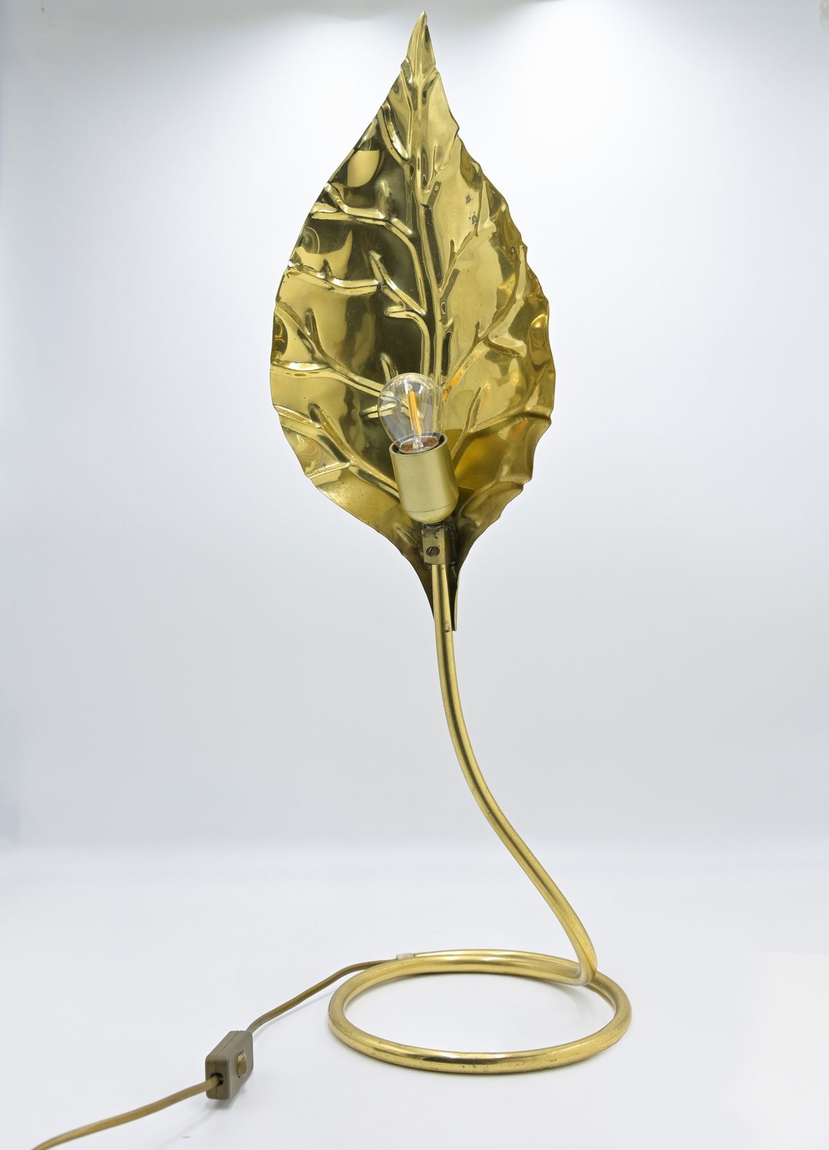Tommaso Barbi - Lampada Foglia Vintage in Ottone