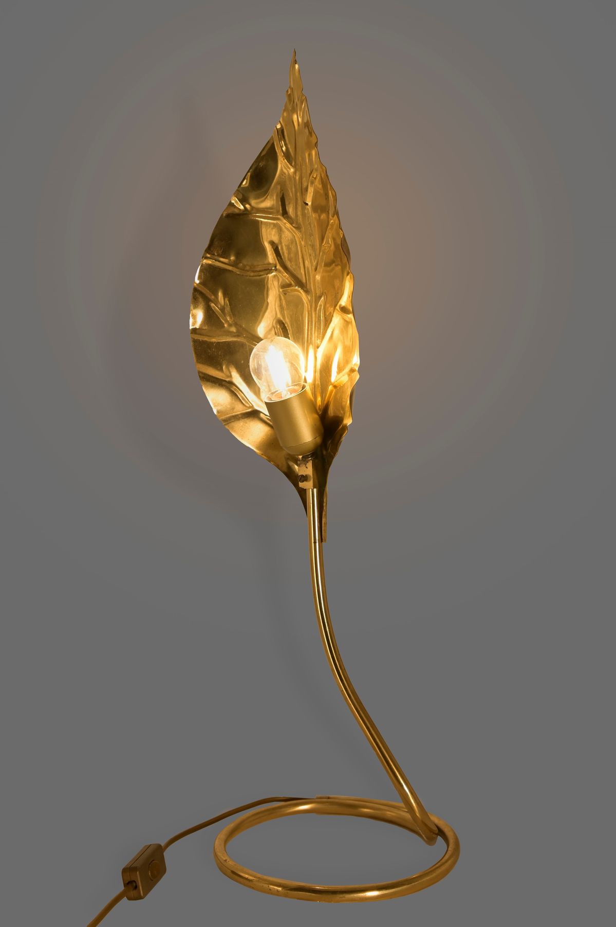 Tommaso Barbi - Lampada Foglia Vintage in Ottone