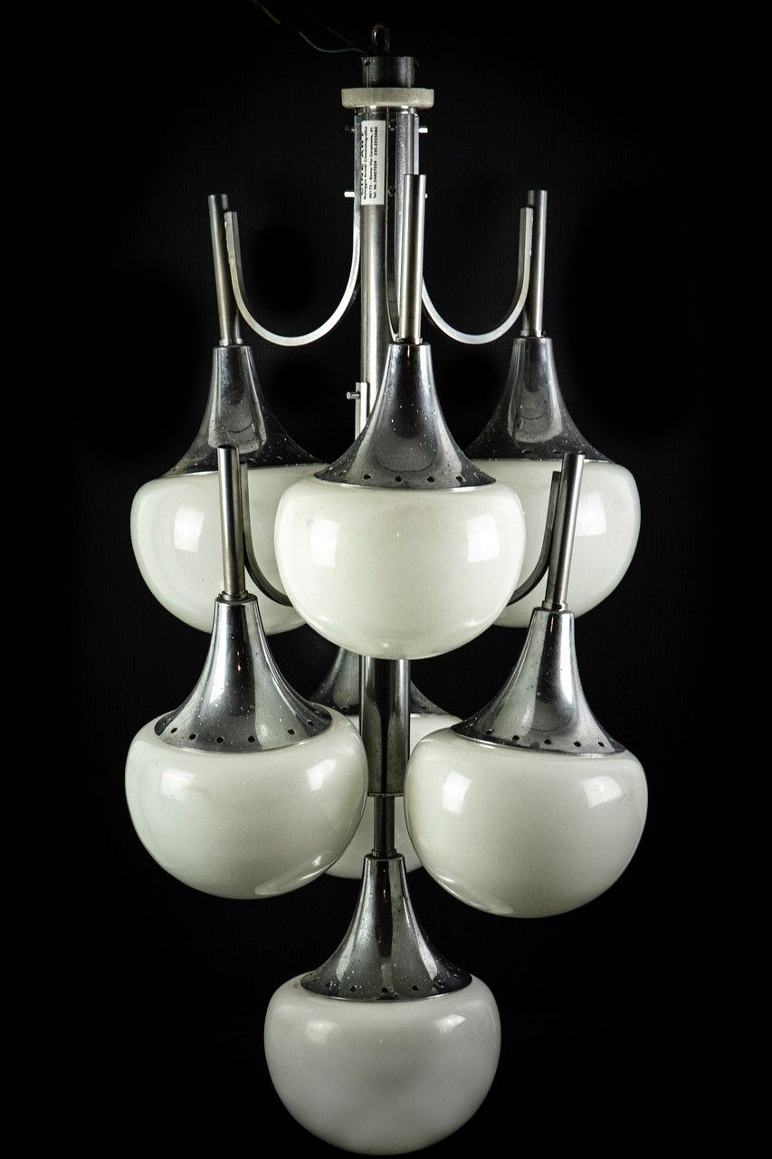 Gaetano Sciolari - Lampadario in Vetro di Murano