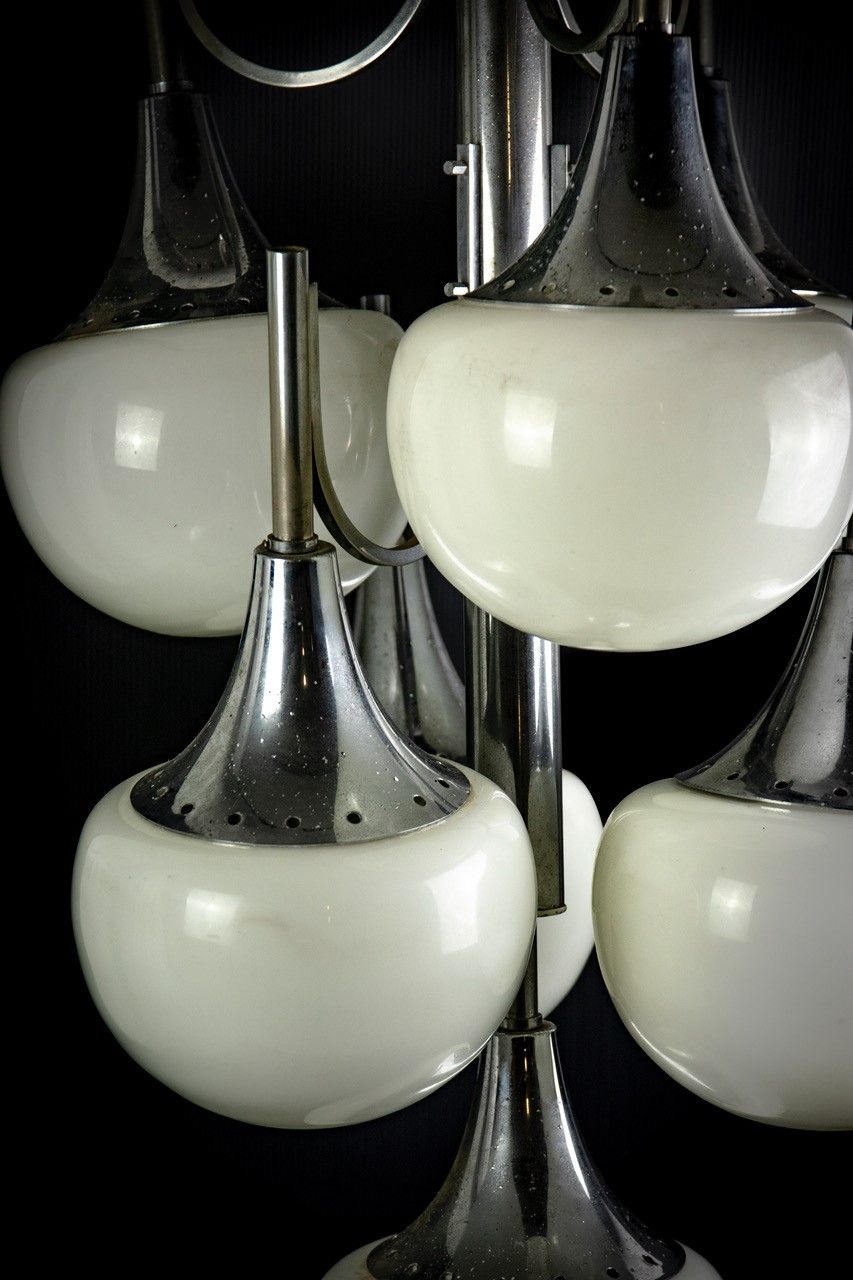 Gaetano Sciolari - Lampadario in Vetro di Murano