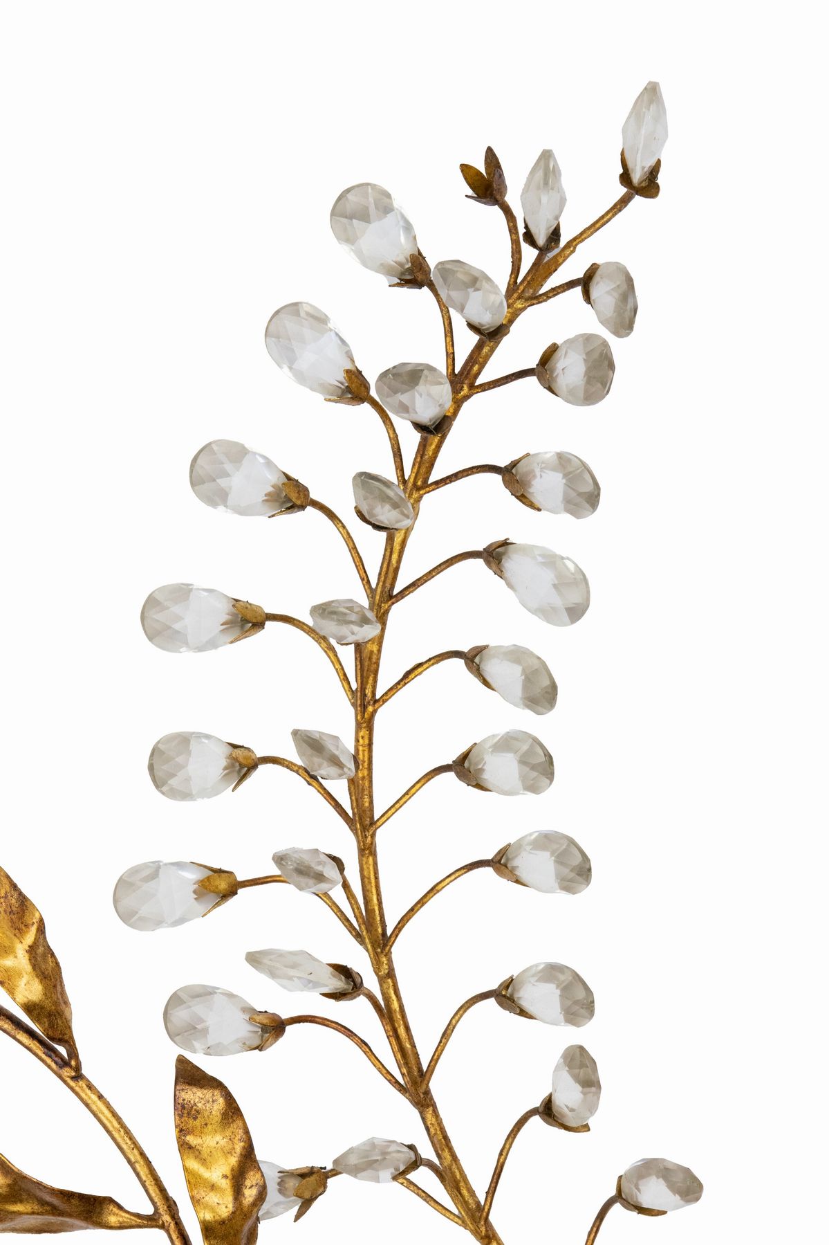 Lampada a Mensola in Ottone Dorato nello Stile di Hans Kogl