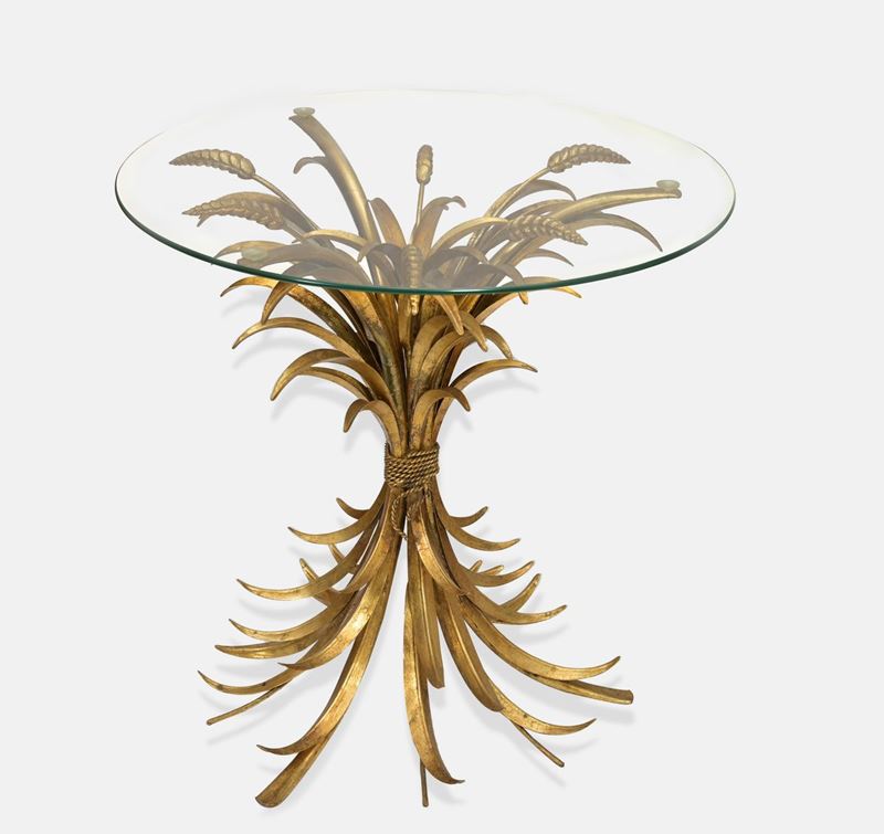 Tavolino Spiga di Grano nello Stile di Hans Kogl