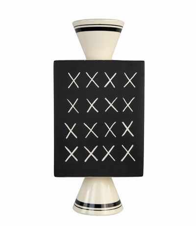 Vaso By Ugo la Pietra For Rometti Ceramiche