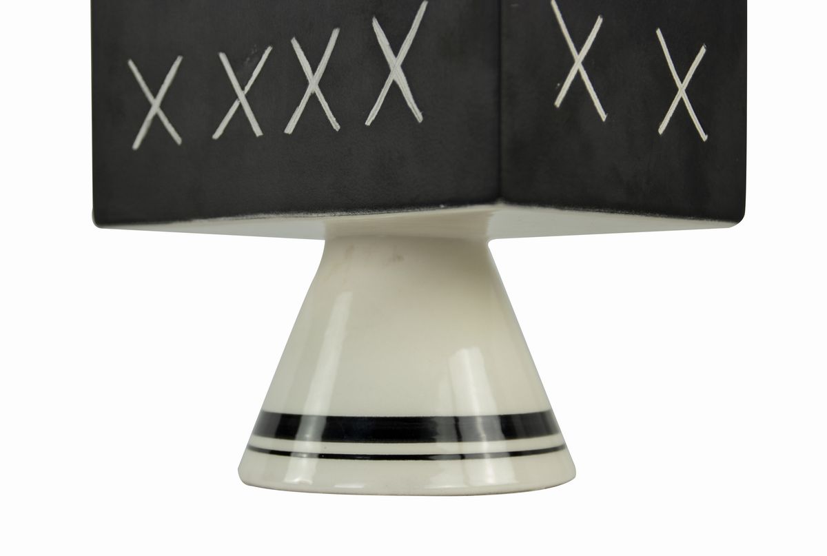 Vaso By Ugo la Pietra For Rometti Ceramiche