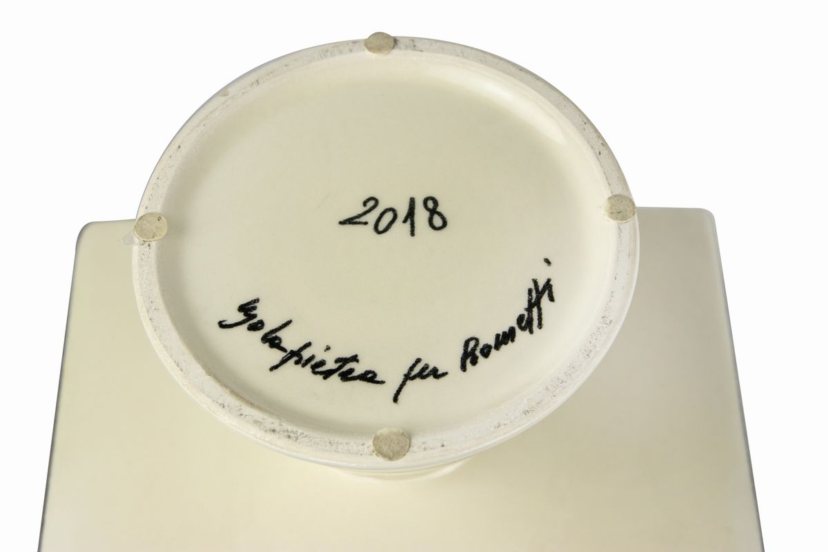 Vaso By Ugo la Pietra For Rometti Ceramiche