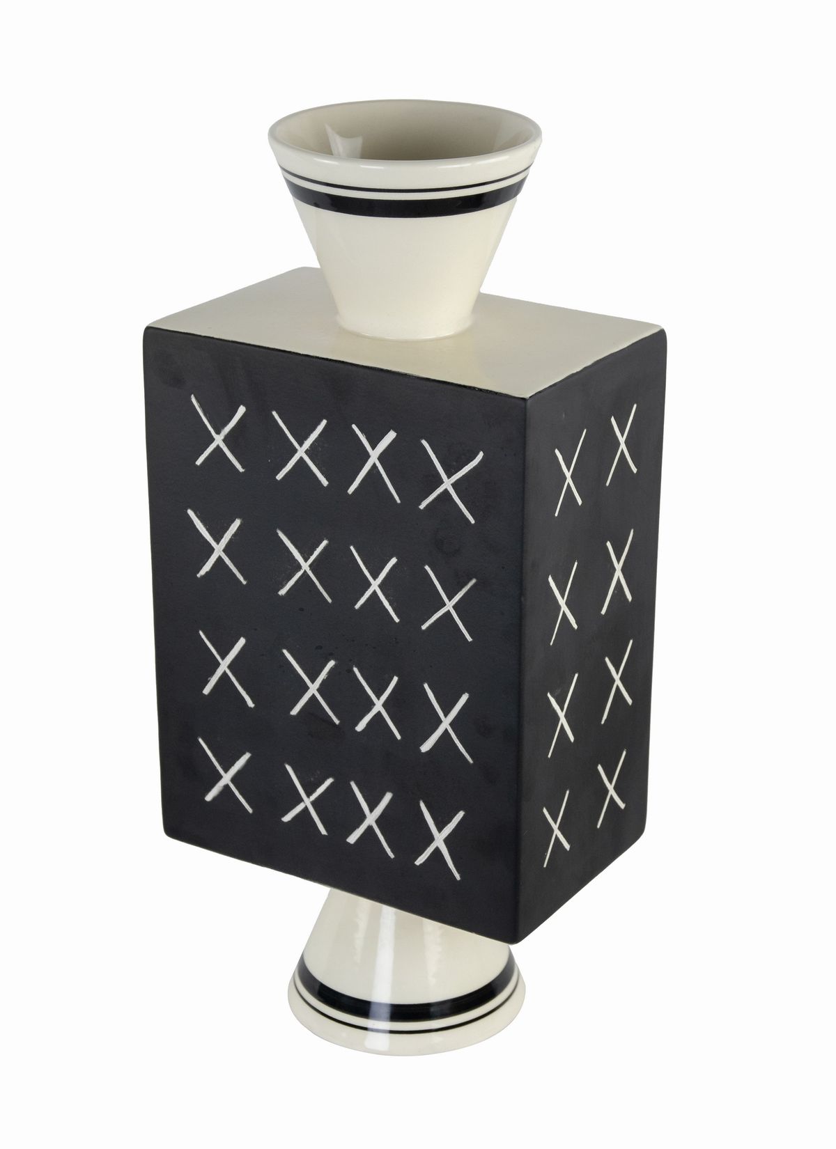 Vaso By Ugo la Pietra For Rometti Ceramiche