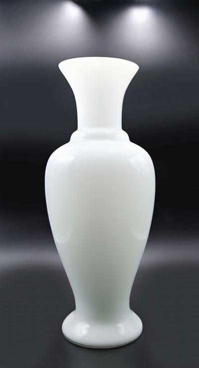 Grande Vaso Vintage in Vetro di Murano di Venini