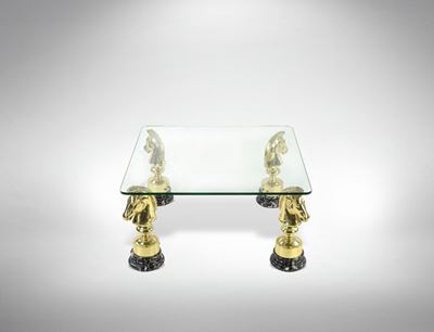Tavolino Vintage “chess Horses”