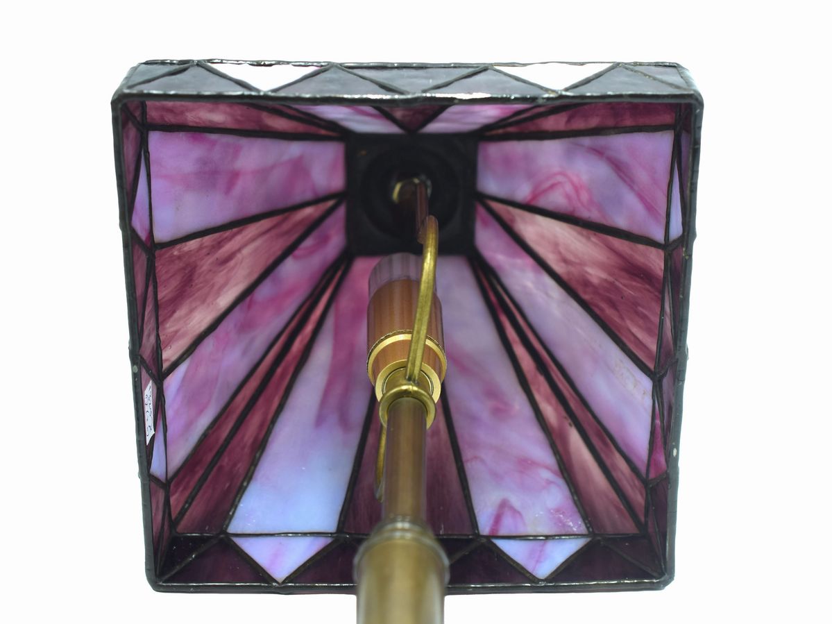 Lampada da Tavolo Vintage in Stile Tiffany