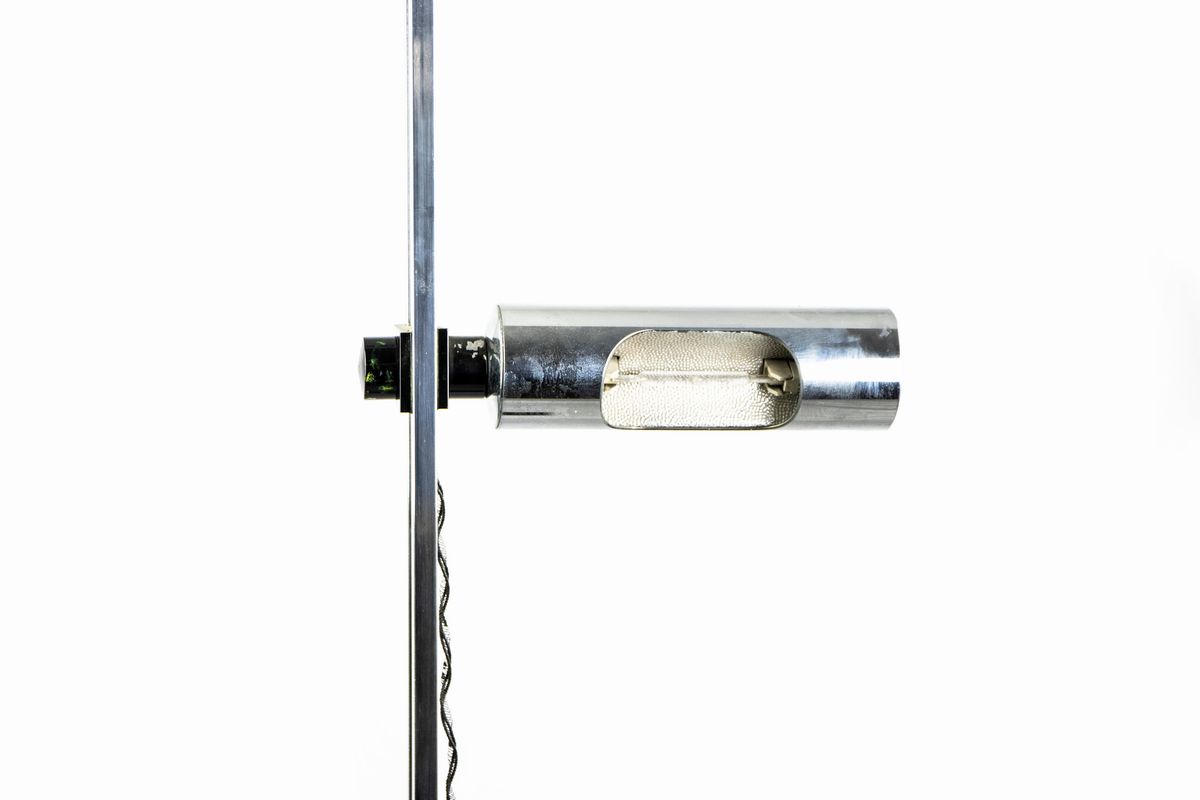 Lampada D'epoca in Acciaio Cromoluce