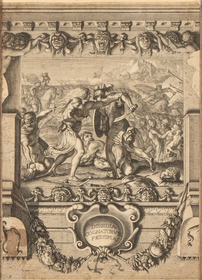 Dissidia Cognatorum Pessima, da Ludovico Carracci