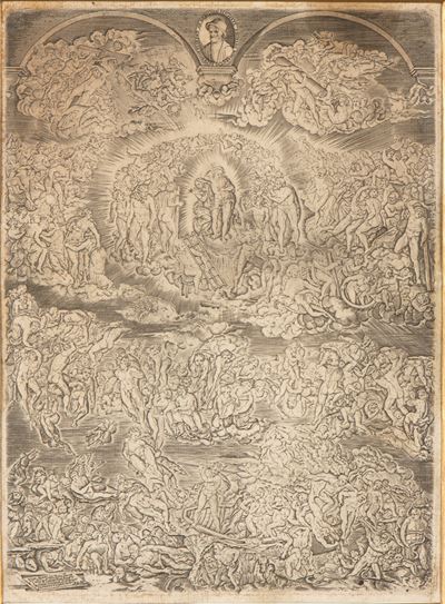 Giudizio Universale, da Michelangelo