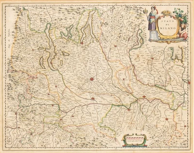Willem Janszoon Blaeu - Stato di Milano