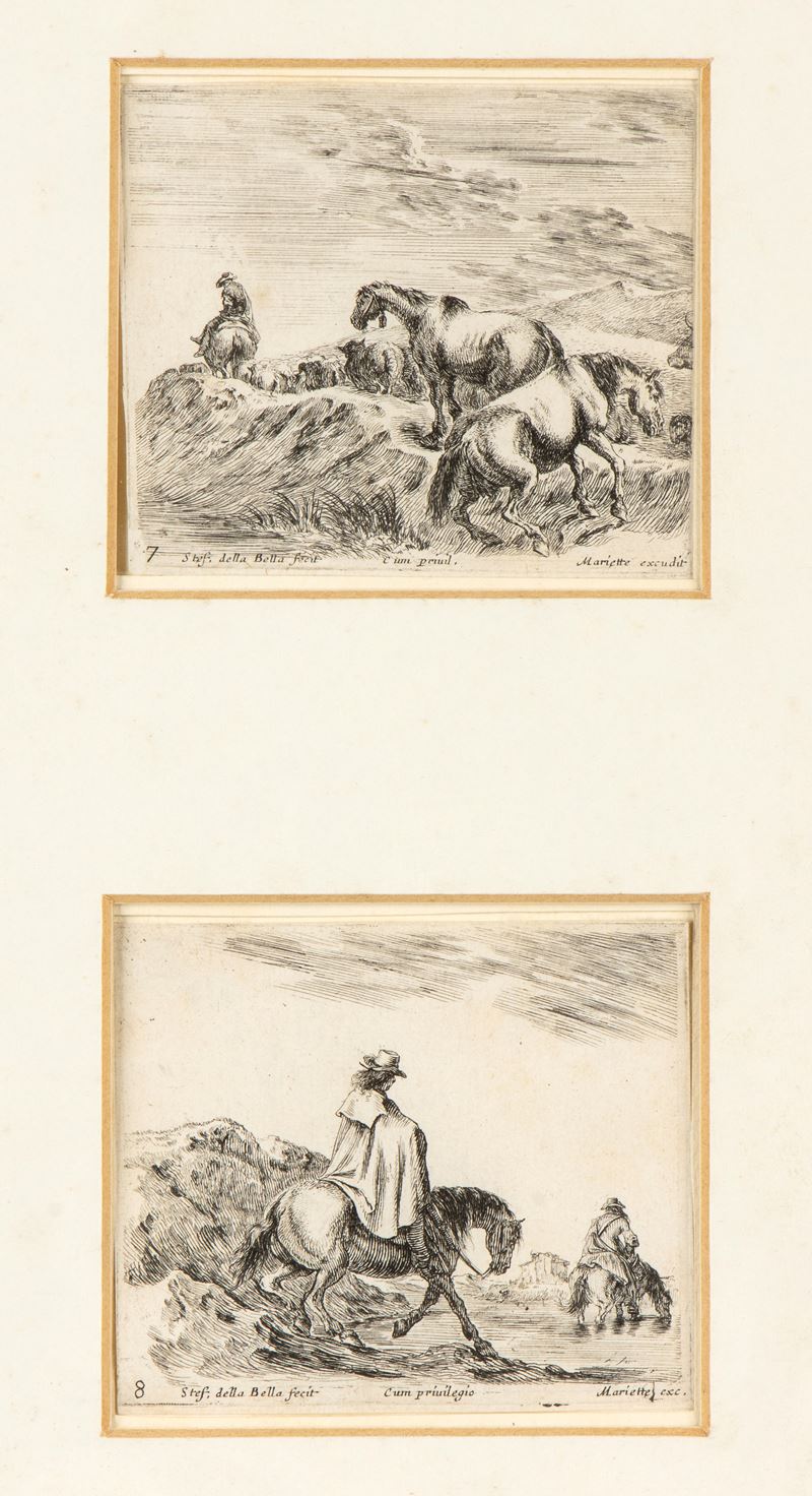 Due incisioni dalla serie diversi capricci