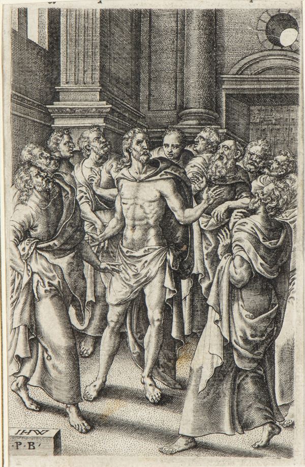 Johannes Wierix - The risen Christ