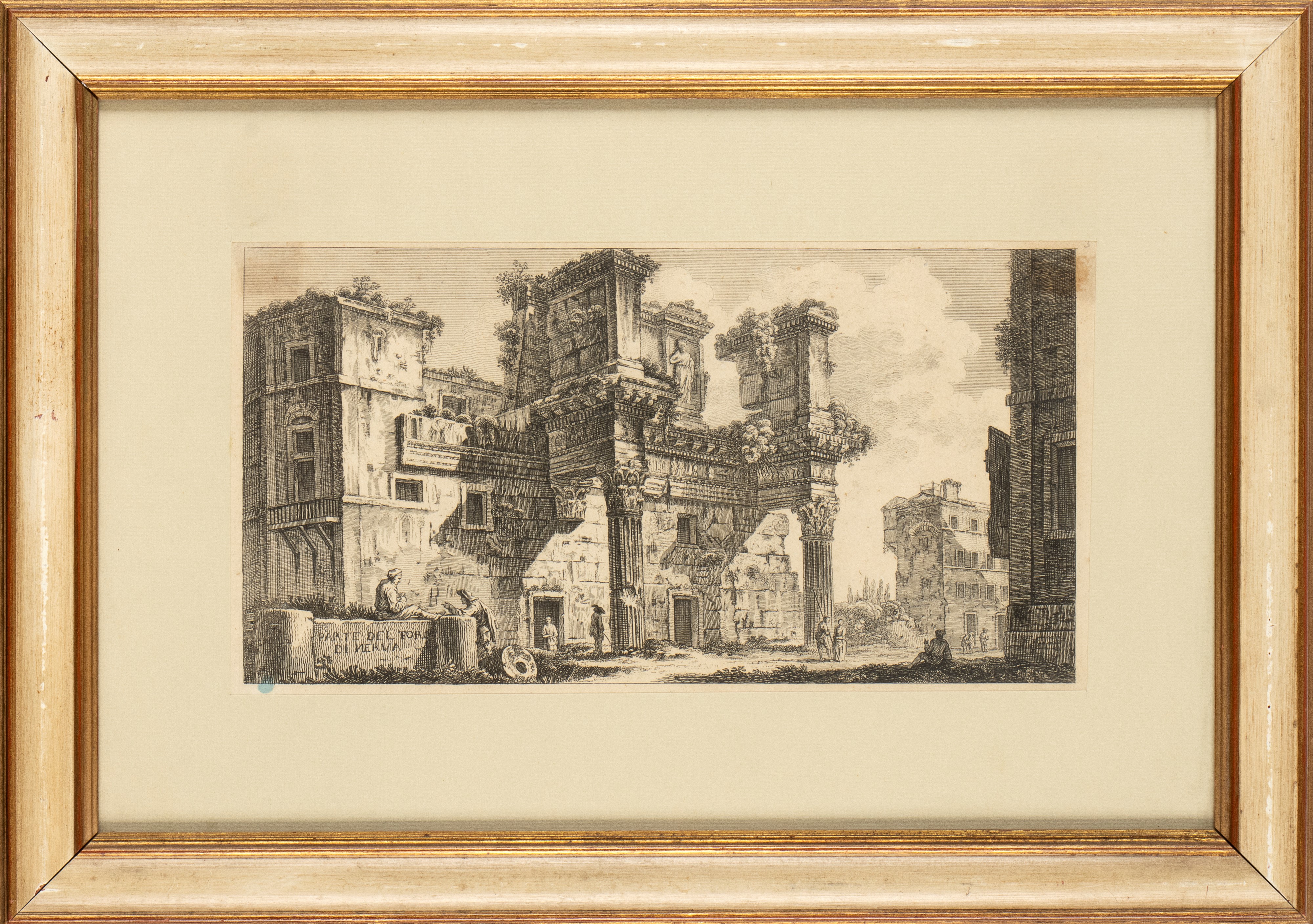 Giovanni Battista Piranesi - Parte del Foro di Nerva