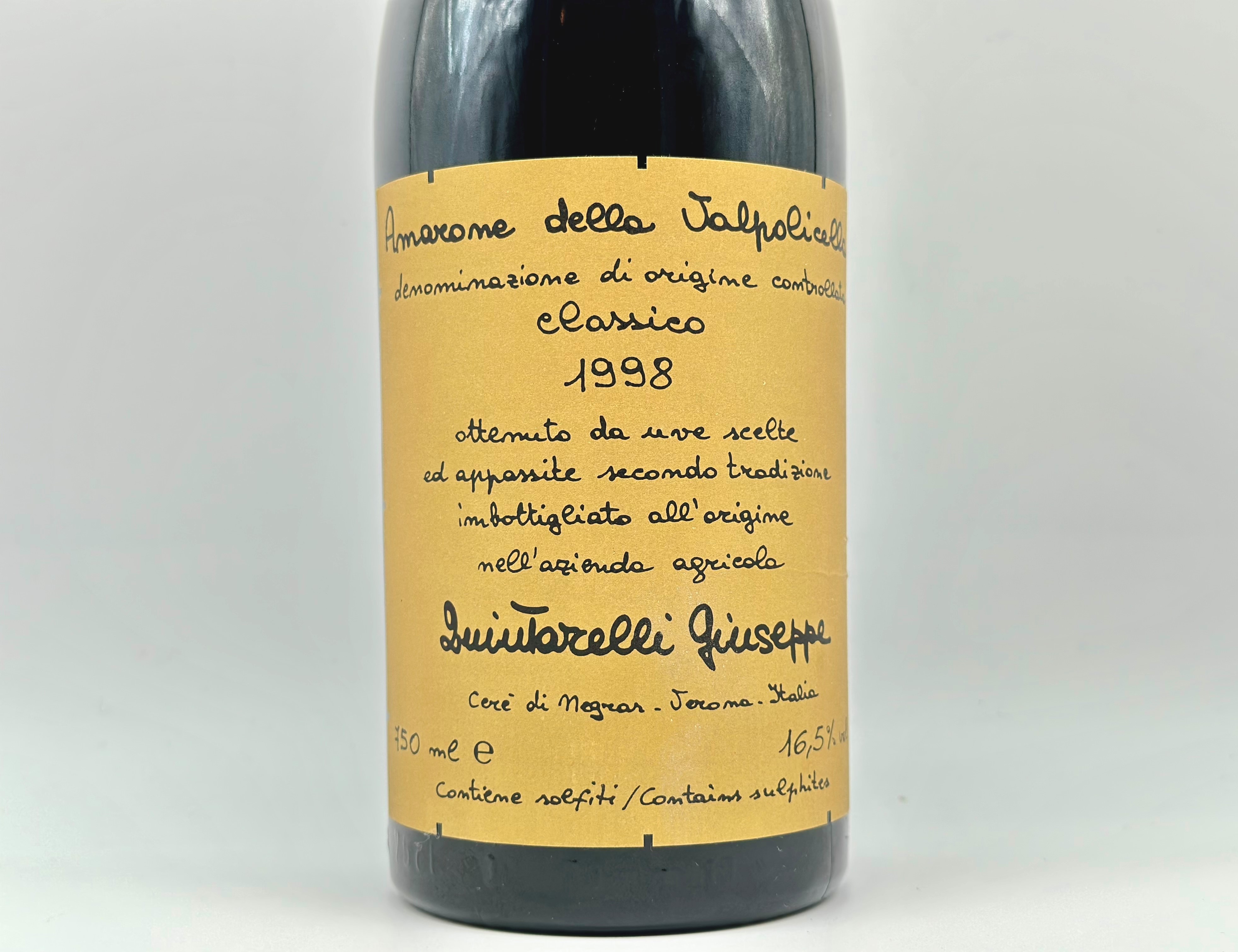 Giuseppe Quintarelli, Amarone della Valpolicella