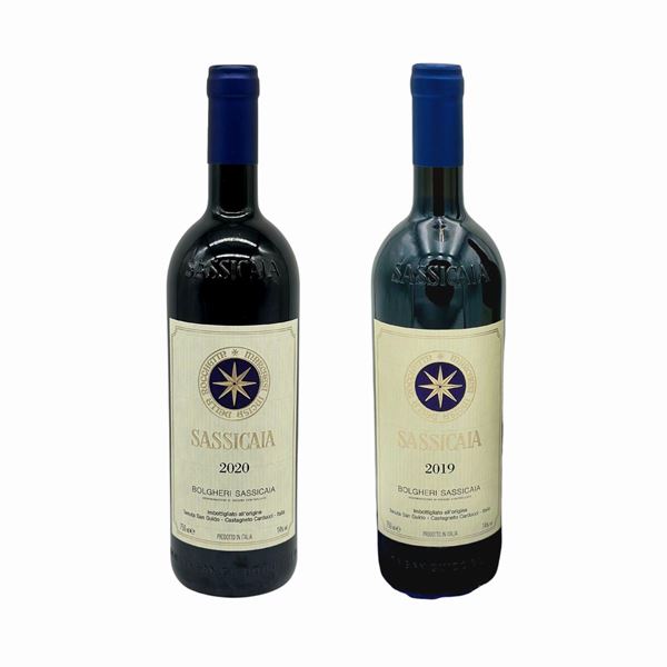 Tenuta San Guido, Sassicaia  (2019)  - Italia-Toscana - Auction Vintage Fine Wine & Spirits - Bertolami Fine Art - Casa d'Aste