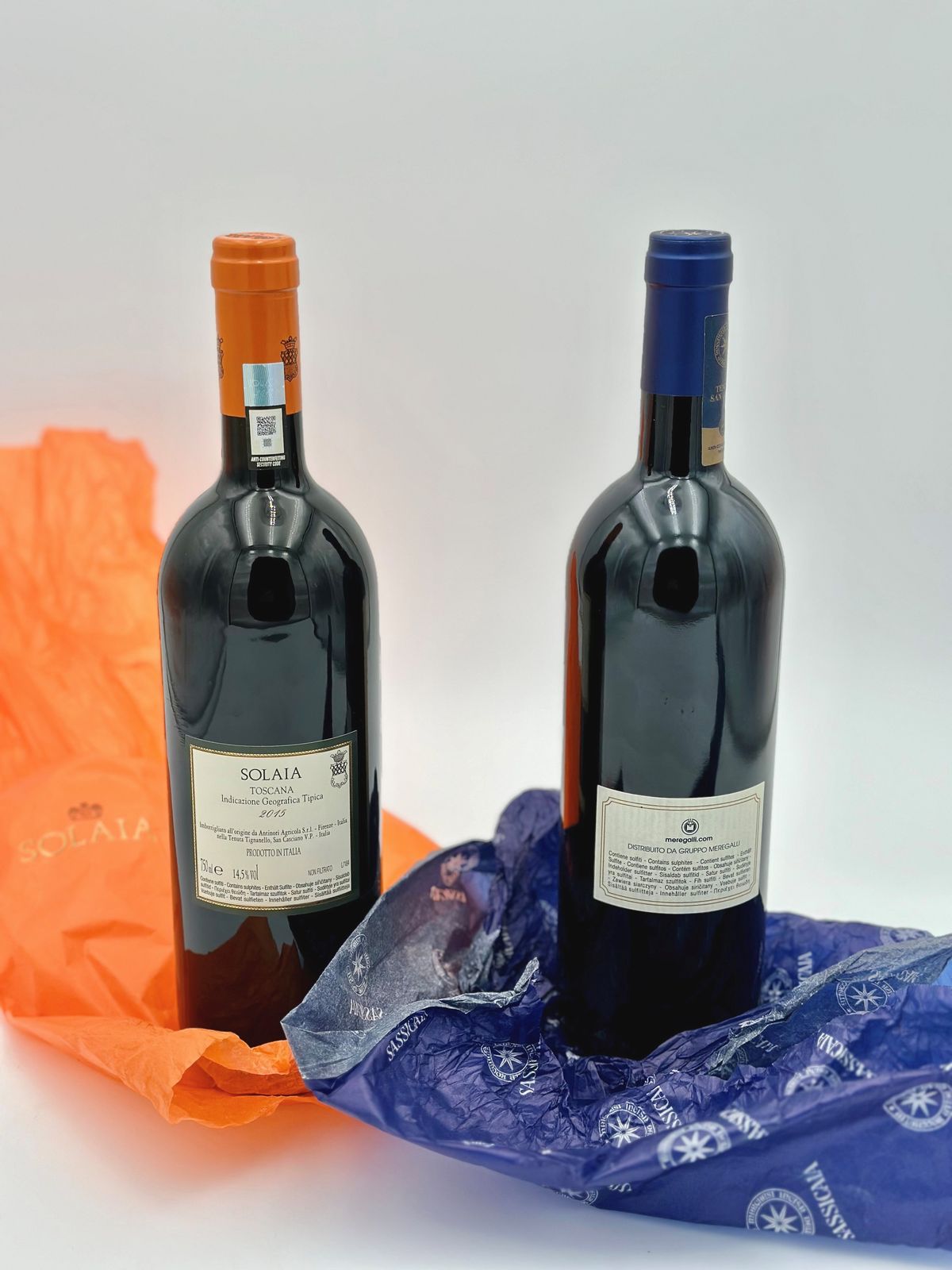 Tenuta San Guido, Sassicaia - Marchesi Antinori, Solaia