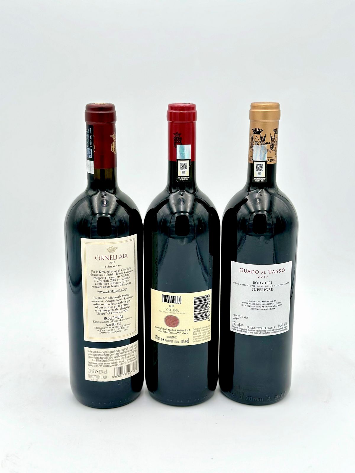 Marchesi Antinori, Tenuta Guado al Tasso Bolgheri Superiore - Marchesi Antinori, Tignanello - Ten...