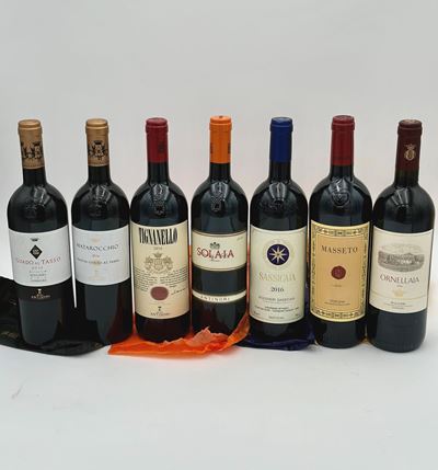 Marchesi Antinori Tenuta Guado al Tasso - Tenuta San Guido, Sassicaia - Tenuta Dell'ornellaia, Ma...
