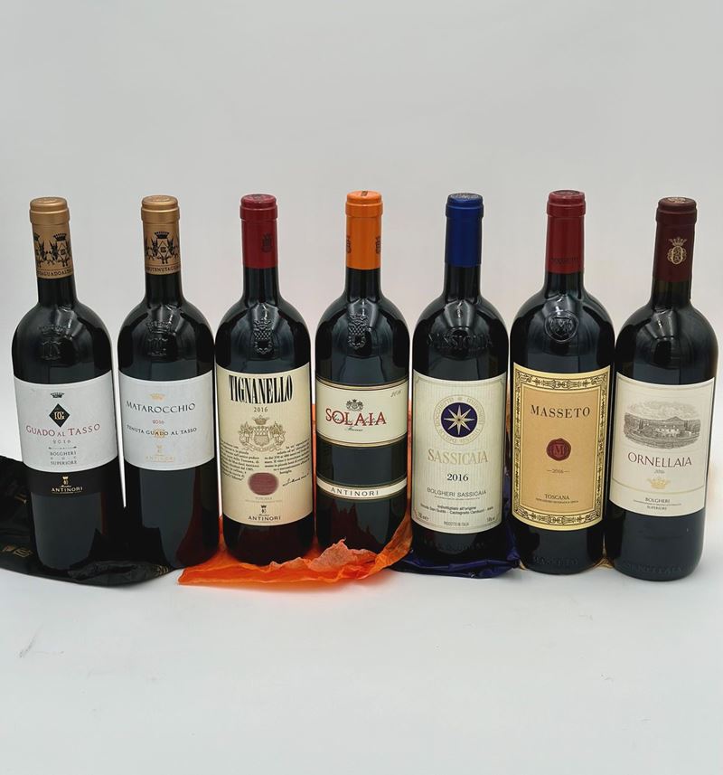 Marchesi Antinori Tenuta Guado al Tasso - Tenuta San Guido, Sassicaia - Tenuta Dell'ornellaia, Ma...