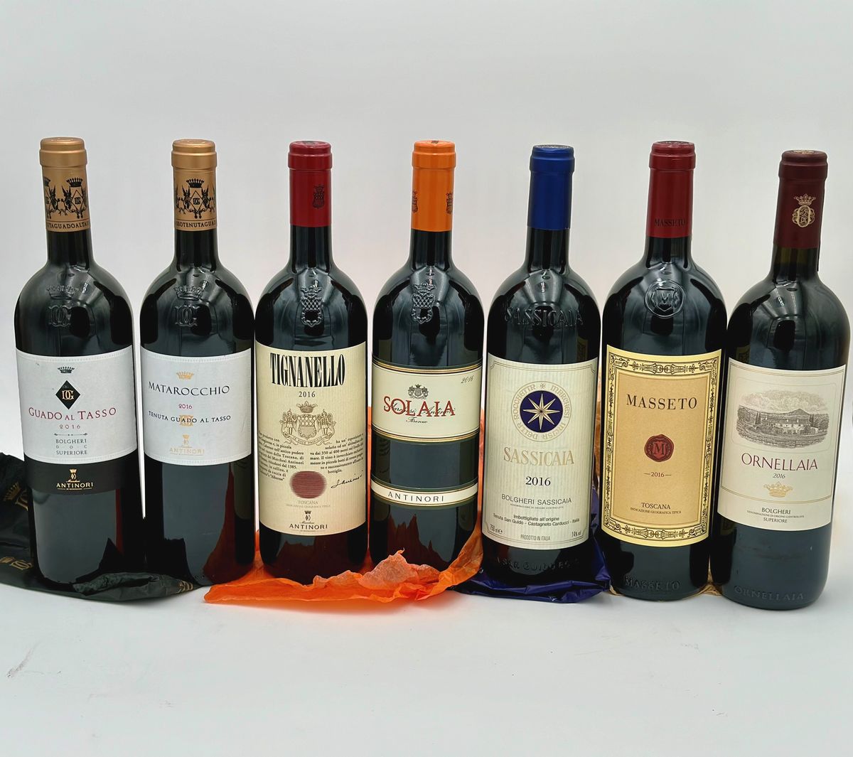 Marchesi Antinori Tenuta Guado al Tasso - Tenuta San Guido, Sassicaia - Tenuta Dell'ornellaia, Ma...