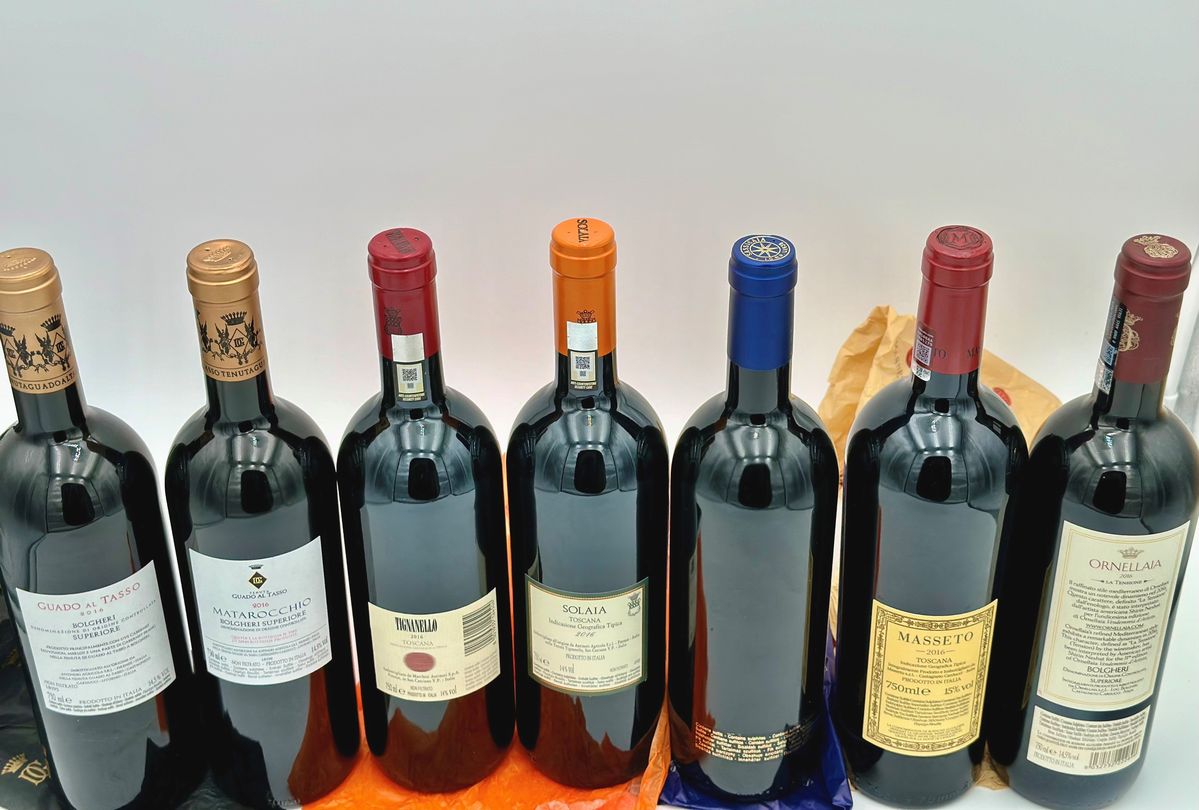 Marchesi Antinori Tenuta Guado al Tasso - Tenuta San Guido, Sassicaia - Tenuta Dell'ornellaia, Ma...