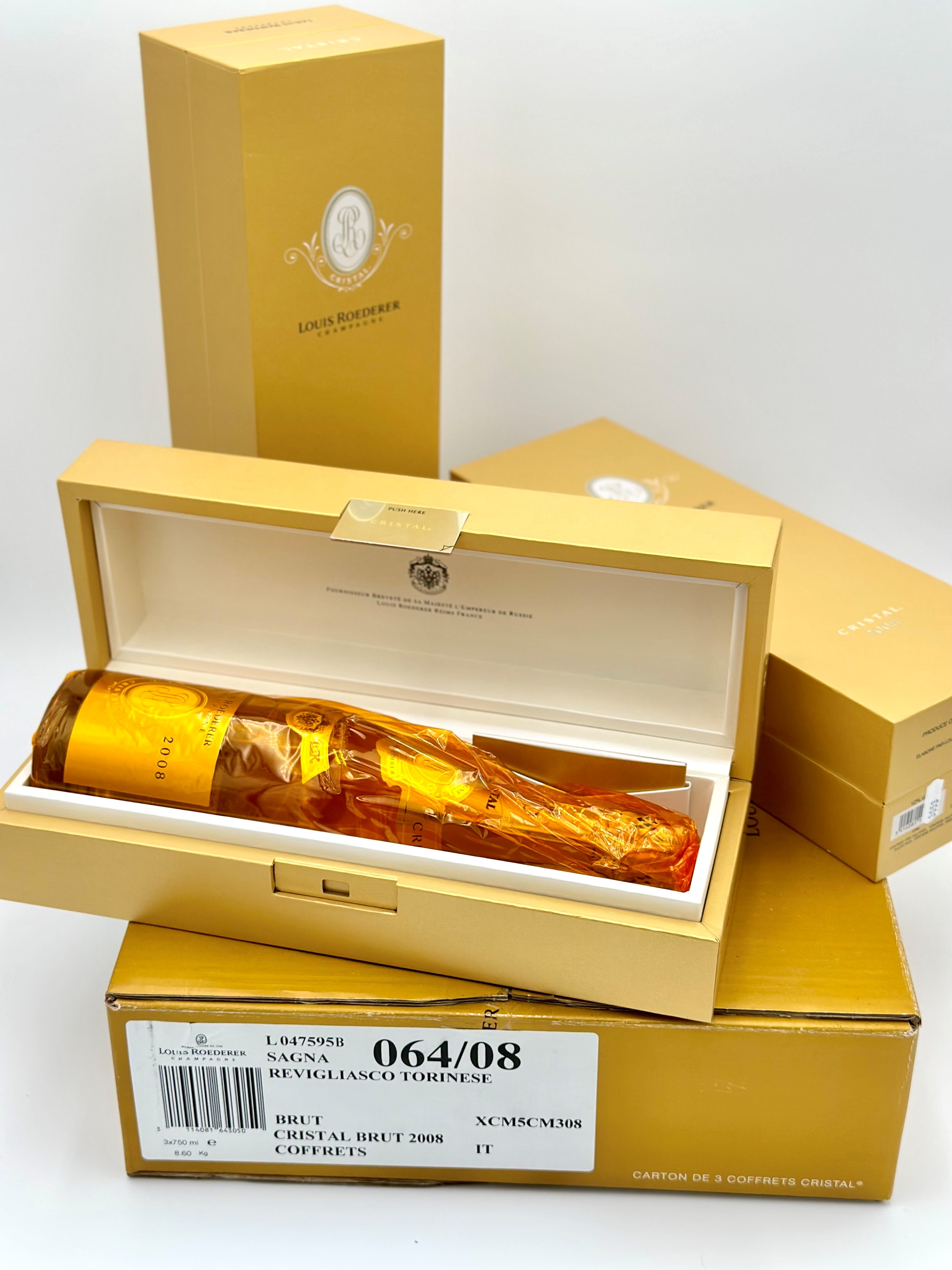 Louis Roederer, Cristal Brut Vintage 2008