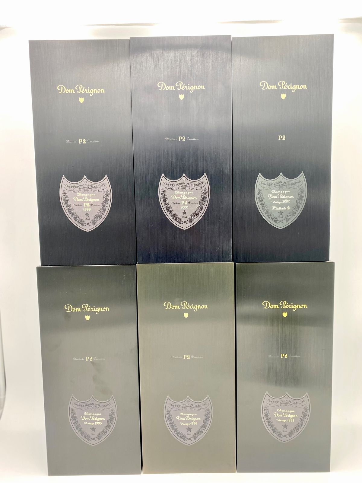 Moët & Chandon, Dom Pérignon P2 1995-1996-1998-1999-2000-2002-2003