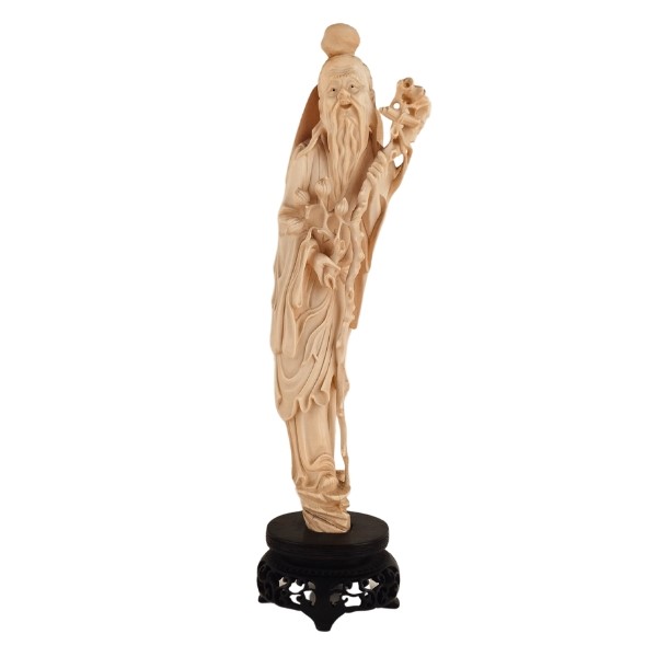 Figura di Saggio in Avorio