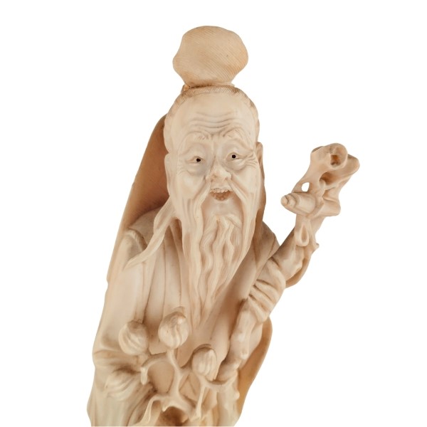 Figura di Saggio in Avorio