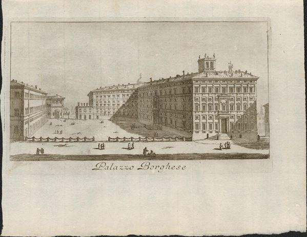 Giovanni Battista Piranesi - Palazzo Borghese
