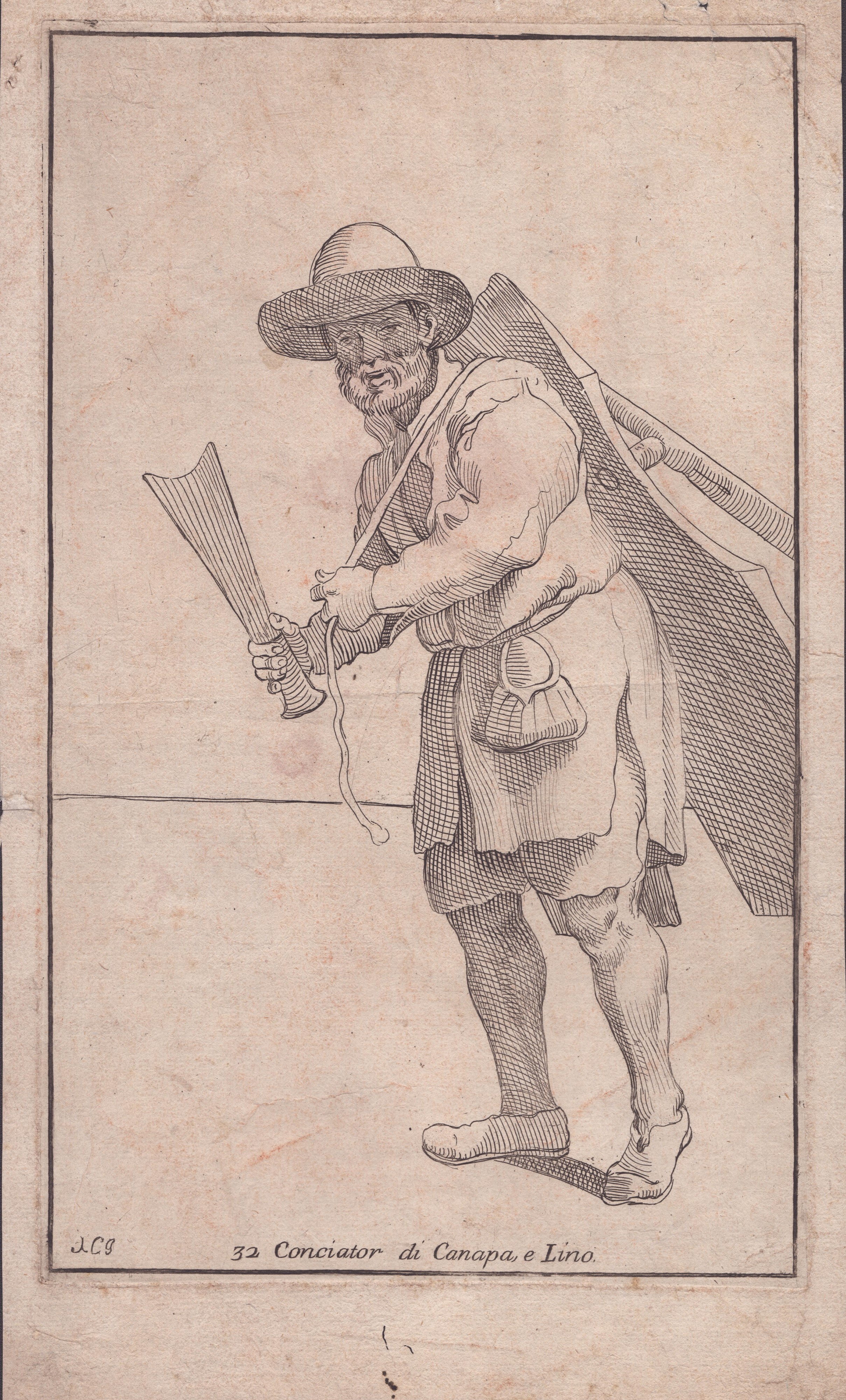 Giuseppe Maria Mitelli - Venditore di Sedie