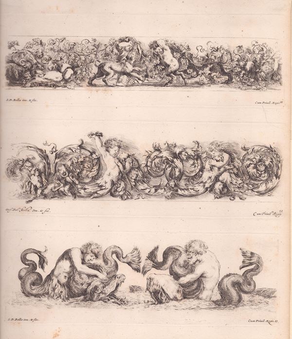 Stefano della Bella - Lot of 13 etchings