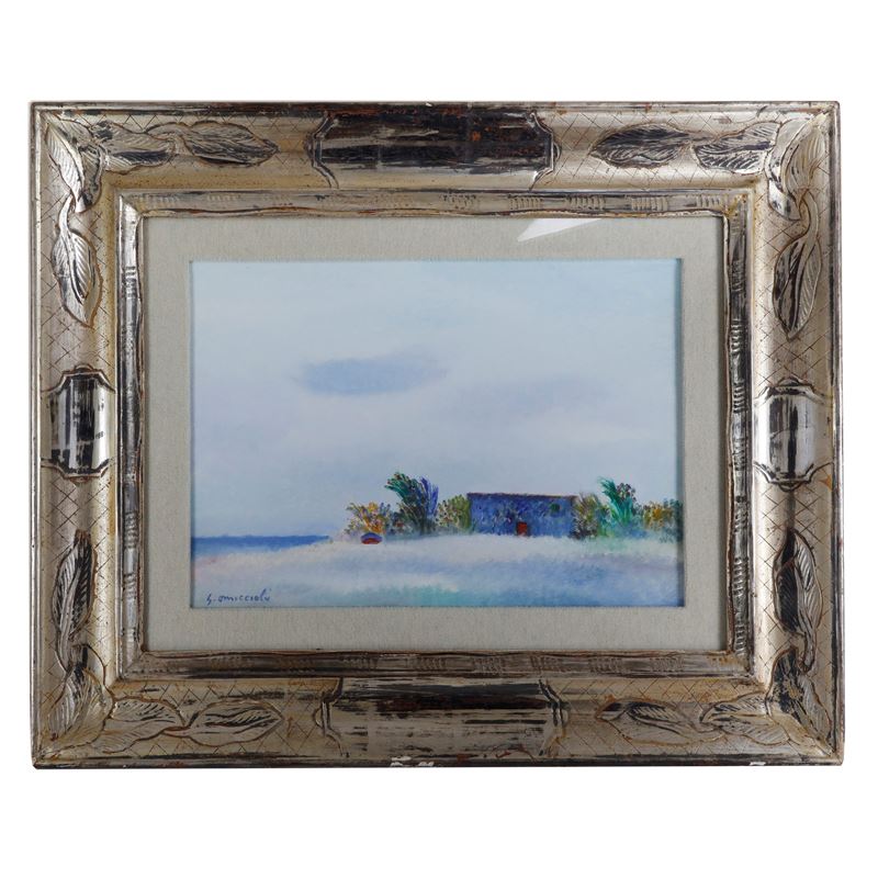 Giovanni Omiccioli - Capanno Blue a Fregene