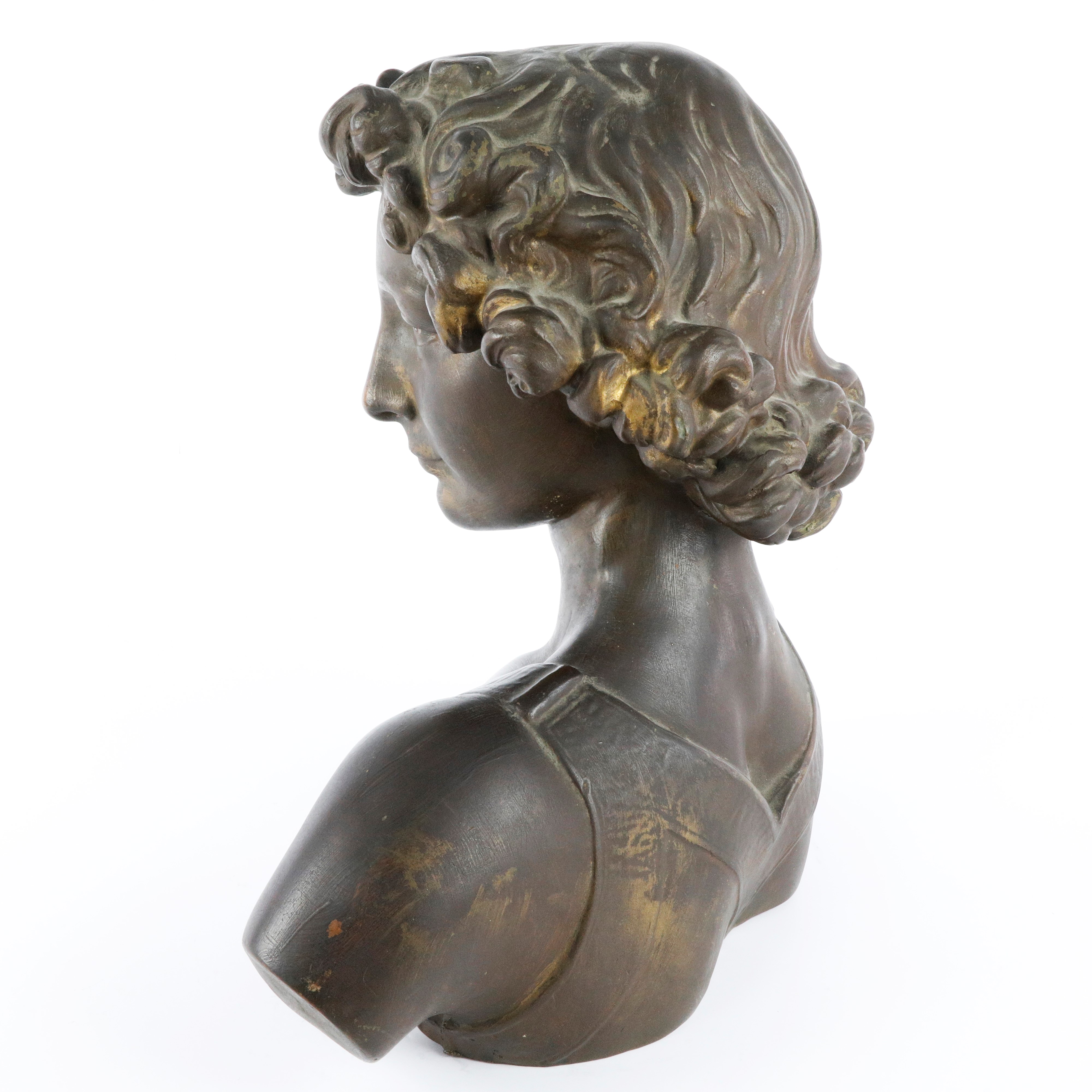 Busto di Fanciullo Scultura a Tutto Tondo,