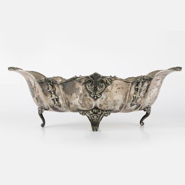 Centerpiece tub in 800/100 silver