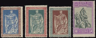 E 226/238, Nuova gomma integra (1928) con Cert. Sollami
