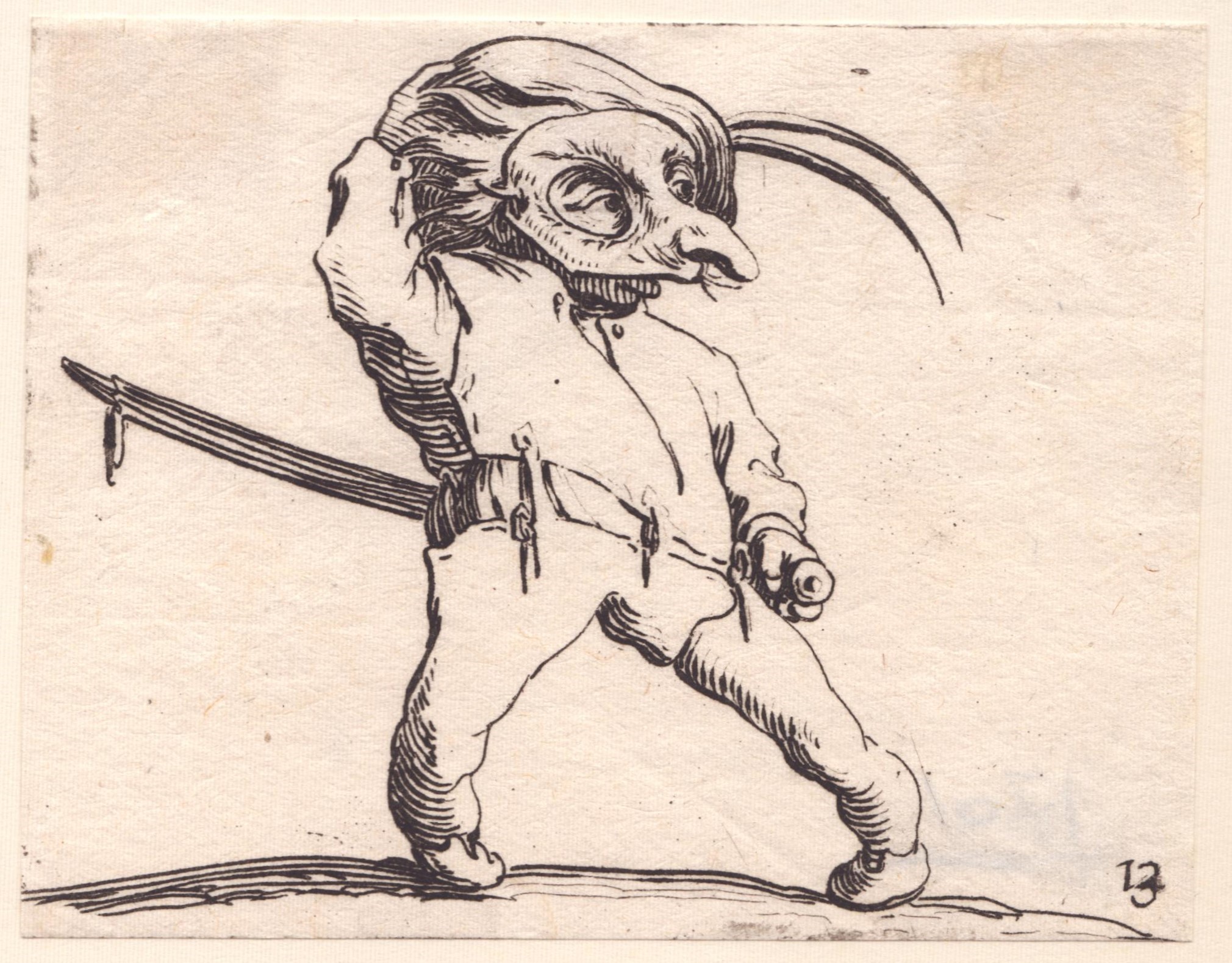 Varie Figure Gobbi di Iacopo Callot