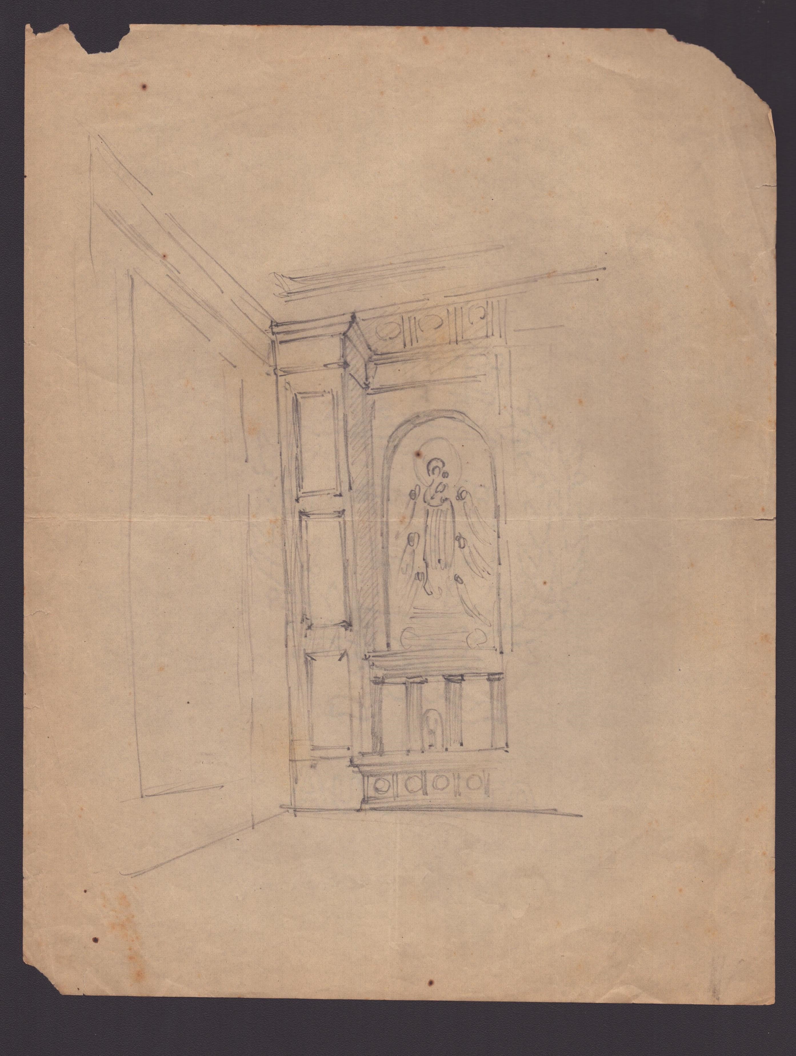 Marcello Piacentini (roma, 1881 - 1960) - Fondo di 17 Studi Architettonici